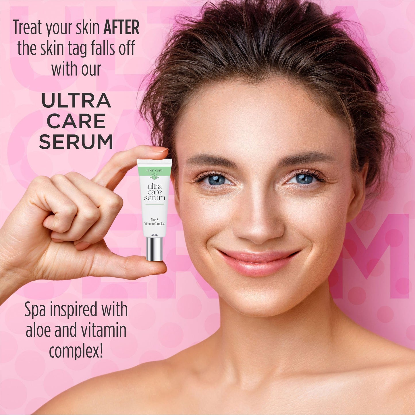 The Ultimate Skin Tag Removal Kit with Post Treatment Serum - FDA-Cleared Cryo Treatment - Safe, Painless and Effective Treatment for Skin Tags - Includes 12 Applications and One-Handed Skin Guard